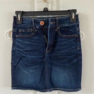 Denim skirt